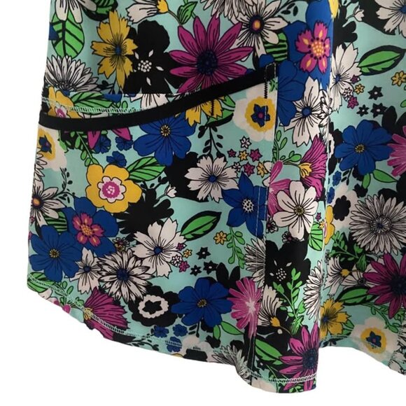 Floral Scrub Top NEW Women’s XL - Picture 2 of 2